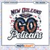 New Orleans Pelicans Go Design Instant Download PNG File