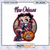 New Orleans Pelicans Betty Boop PNG 1 New Orleans Pelicans Betty Boop PNG