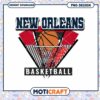 New Orleans Basketball PNG Design 2 New Orleans Basketball PNG Design