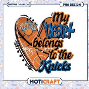 My Heart Belongs to the Knicks PNG