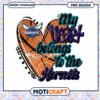 My Heart Belongs to the Charlotte Hornets PNG Design 1 My Heart Belongs to the Charlotte Hornets PNG Design