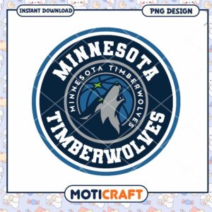 Minnesota Timberwolves Logo Instant Download PNG Design