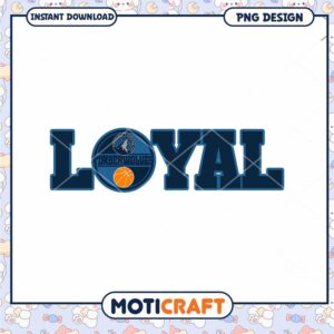 Minnesota Timberwolves Loyal PNG Design
