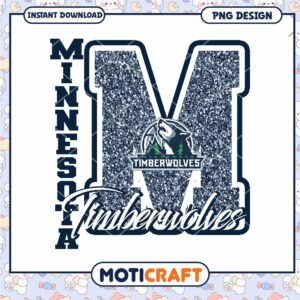 Minnesota Timberwolves Glitter PNG