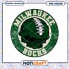 Milwaukee Bucks Skull PNG Design