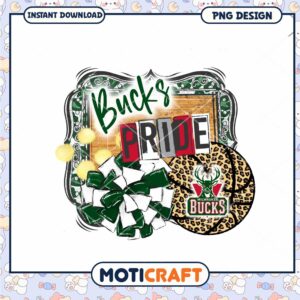 Milwaukee Bucks Pride PNG Design for Fans and Celebrations