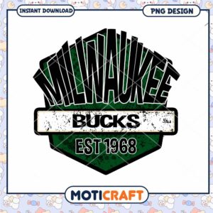 Milwaukee Bucks PNG Logo 1968