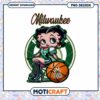 Milwaukee Bucks Betty Boop PNG 1 Milwaukee Bucks Betty Boop PNG