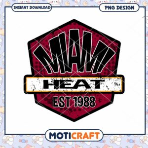 Miami Heat PNG Logo Design 1988