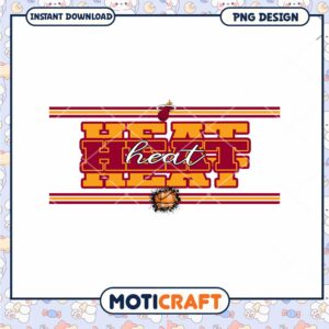 Miami Heat PNG Design Instant Download