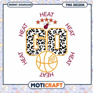 Miami Heat Go Basketball PNG Design Instant Download Art Miami Heat Go Basketball PNG Design Instant Download Art