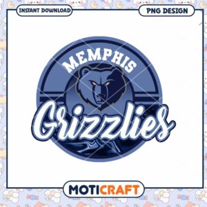 Memphis Grizzlies PNG Logo Design