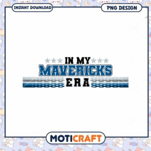 Mavericks Era Design PNG Instant Download for Fans