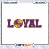 Loyal Los Angeles Lakers Basketball PNG Download Design 1 Loyal Los Angeles Lakers Basketball PNG Download Design