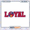 Loyal Clippers Basketball Instant Download PNG Design 2 Loyal Clippers Basketball Instant Download PNG Design