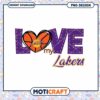 Love My Lakers PNG Design Download 2 Love My Lakers PNG Design Download