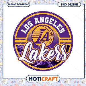 Los Angeles Lakers PNG Design Download