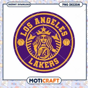 Los Angeles Lakers PNG Design Instant Download Art 54 Characters