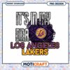 Los Angeles Lakers It's In My DNA PNG Design Download