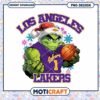 Los Angeles Lakers Grinch PNG Holiday Design Download 2 Los Angeles Lakers Grinch PNG Holiday Design Download