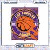 Los Angeles Lakers Basketball PNG Instant Download Design