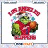Los Angeles Clippers Grinch Basketball PNG Design Download