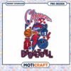 Los Angeles Clippers Basketball PNG Design Instant Download