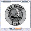 Las Vegas Aces Skull PNG Design