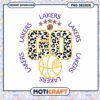 Lakers Go Leopard Print PNG Design 2 Lakers Go Leopard Print PNG Design
