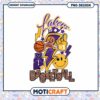 Lakers Basketball PNG Design Instant Download for Fans