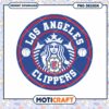 LA Clippers Starbucks PNG Design