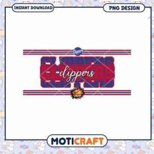 LA Clippers PNG Sublimation Design