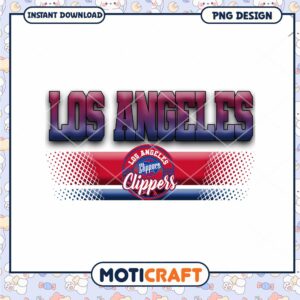 LA Clippers PNG Design Instant Download