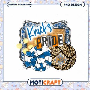 Knicks Pride PNG Design for Fans Instant Download Artwork
