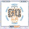 Knicks Go Leopard Print PNG Design 2 Knicks Go Leopard Print PNG Design