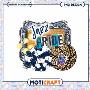 Jazz Pride PNG Design Instant Download for Sports Fans