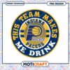 Indiana Pacers PNG Sublimation Design