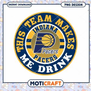 Indiana Pacers PNG Sublimation Design