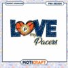 Indiana Pacers Love PNG Design 1 Indiana Pacers Love PNG Design