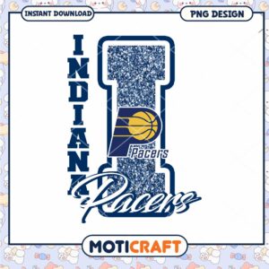 Indiana Pacers Glitter PNG Design