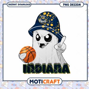Indiana Pacers Ghost PNG Sublimation