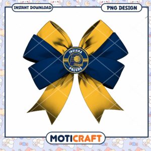 Indiana Pacers Bow PNG Design