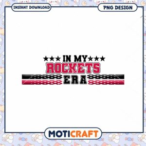 In My Rockets Era PNG Design