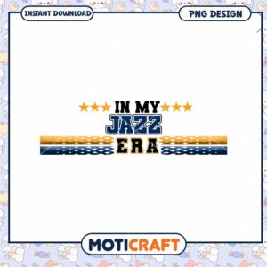 In My Jazz Era PNG Design Instant Download