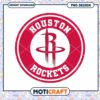 Houston Rockets Vintage Logo Design PNG Instant Download