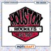 Houston Rockets Vintage Logo PNG Instant Download Design