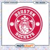 Houston Rockets Starbucks PNG Design 1 Houston Rockets Starbucks PNG Design