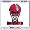 Houston Rockets Skull Basketball PNG Design Instant Download 2 Houston Rockets Skull Basketball PNG Design Instant Download