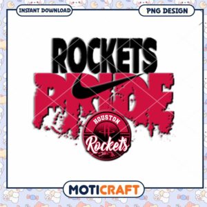 Houston Rockets Pride PNG Sublimation