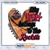 Houston Rockets Heart PNG Sublimation